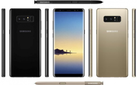 Galaxy Note 8 bị chê pin yếu sau khi lộ cấu hình chính thức