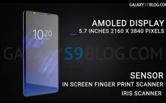 Chiêm ngưỡng bộ ảnh concept tuyệt đẹp của Galaxy S9