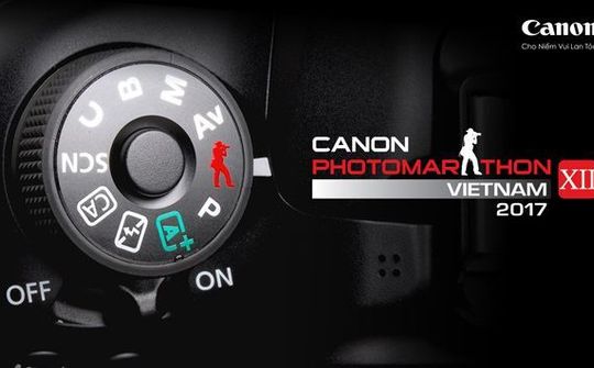 Canon PhotoMarathon lần thứ 12 sẽ diễn ra từ 8/10 đến 5/11