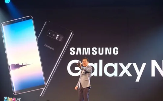 Galaxy Note 8 chính thức mở bán vào ngày 29/9 trên toàn quốc