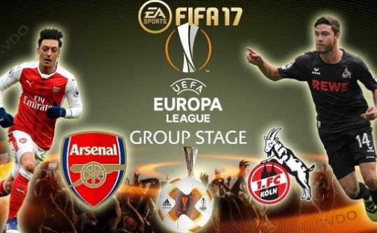 Trực tiếp Arsenal vs FC Koln (2h05 ngày 15/9)