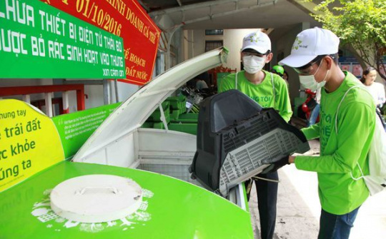 Việt Nam Tái Chế tái khởi động thu chương trình gom rác thải điện tử tận nhà