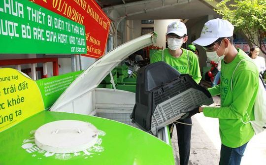 Việt Nam Tái Chế tái khởi động thu chương trình gom rác thải điện tử tận nhà