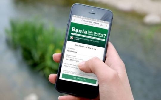 VPBank ra mắt cổng thông tin CommCredit dành cho khách hàng tiểu thương