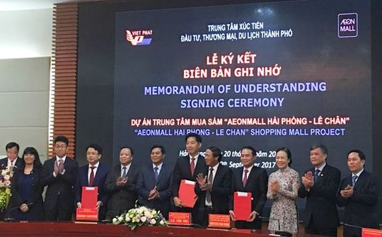 AEON MALL Việt Nam phát triển TTTM 4.000 tỷ đồng tại Hải Phòng