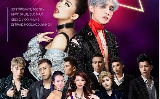 Dàn nghệ sỹ trẻ góp mặt trong nhạc hội "Vẽ tiếp ước mơ" tại Đà Nẵng ngày 26/9 tới