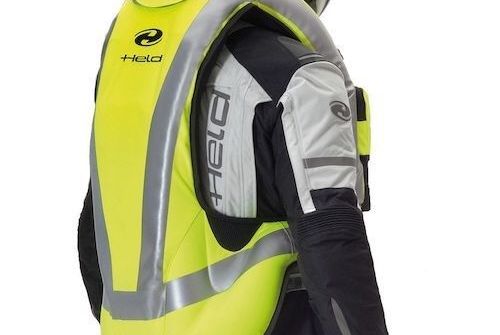 Áo giáp dạng túi khí bảo vệ người lái moto