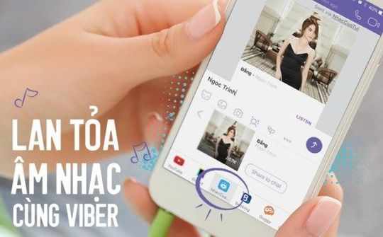 Viber phát hành bản cập nhật trò chuyện mở rộng