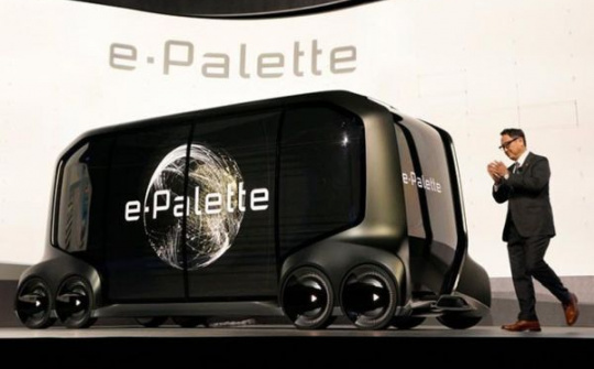 Toyota hợp tác Amazon, Uber cung cấp xe giao hàng tự hành