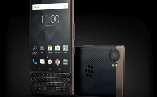 BlackBerry KEYone phiên bản màu đồng sẽ được bán ra vào quý 1/2018