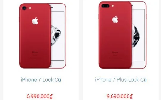 Apple giảm giá mạnh loạt iPhone 7/7 Plus dịp giáp Tết