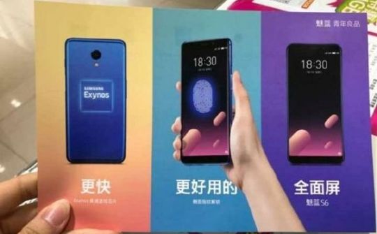 Meizu M6s giá rẻ lộ diện, màn hình tràn viền tỷ lệ 18:9