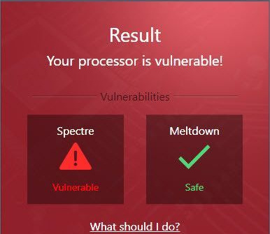 Công cụ giúp kiểm tra Windows có bị lỗi Spectre và Meldown hay không