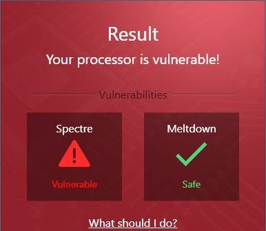 Công cụ giúp kiểm tra Windows có bị lỗi Spectre và Meldown hay không