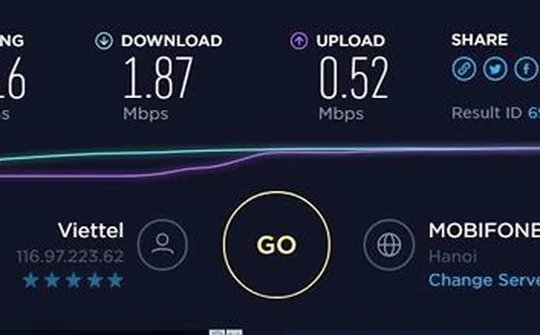 Tốc độ đường truyền Internet Viettel quá chậm, khách hàng than phiền
