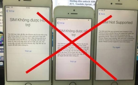 Liên tục bị khóa SIM ghép, tương lai nào cho iPhone lock?