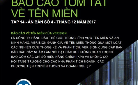 Hết Q3/2017, số lượt đăng ký tên miền toàn cầu lên đến hơn 330 triệu