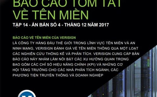 Hết Q3/2017, số lượt đăng ký tên miền toàn cầu lên đến hơn 330 triệu