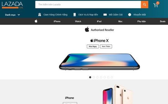 Lazada công bố việc phân phối sản phẩm Apple chính hãng tại Việt Nam