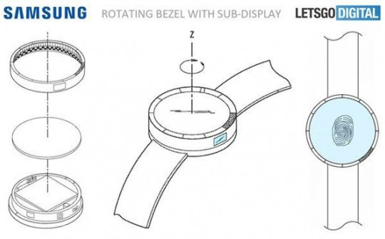 Samsung Gear S4 sẽ được tích hợp bảo mật vân tay dưới màn hình