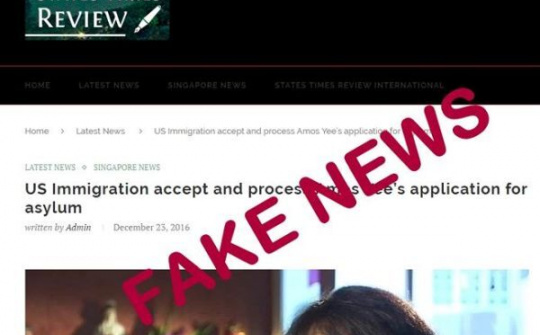 Singapore nghiên cứu thành lập ủy ban chống tin tức giả mạo