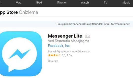 Facebook Messenger Lite "siêu nhẹ" ra mắt trên nền tảng iOS