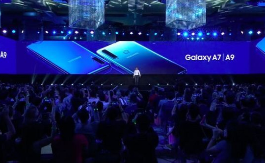 Galaxy A9 (2018) - Smartphone 4 camera sau đầu tiên trên thế giới