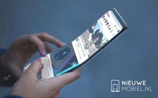 Samsung đang sản xuất Galaxy F màn hình uốn dẻo