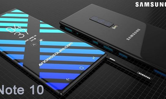 Galaxy Note 10 có thể được trang bị màn hình lên tới 6,66 inch