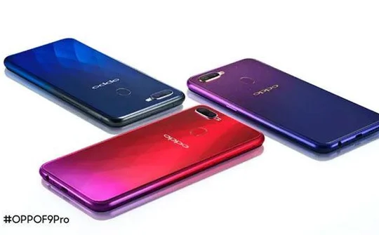 Oppo tung ra phiên bản F9 màu tím, giá gần 8 triệu đồng