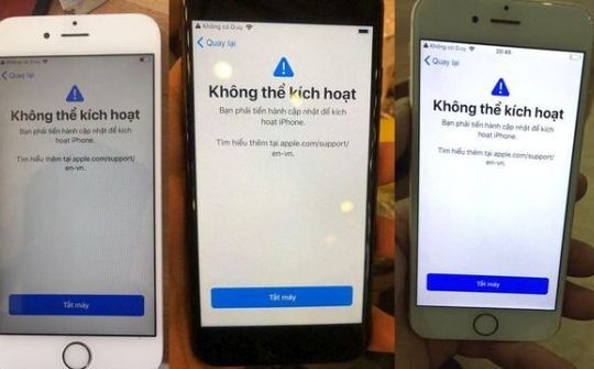 Hàng loạt iPhone tại Việt Nam bị biến thành "chặn giấy" vì iOS 12
