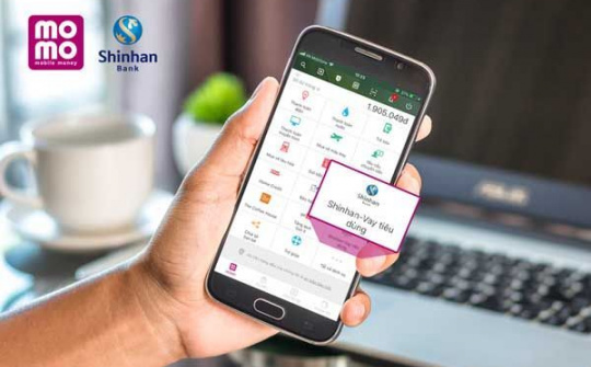 Yêu cầu và nhận khoản vay từ Shinhan trên Ví MoMo