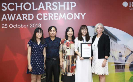 RMIT trao học bổng lên đến 32 tỉ đồng trong năm 2018