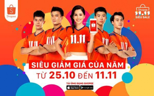 Ngày hội 11.11 Shopee Siêu Sale có nhiều ưu đãi đến 50% cho các ngành hàng