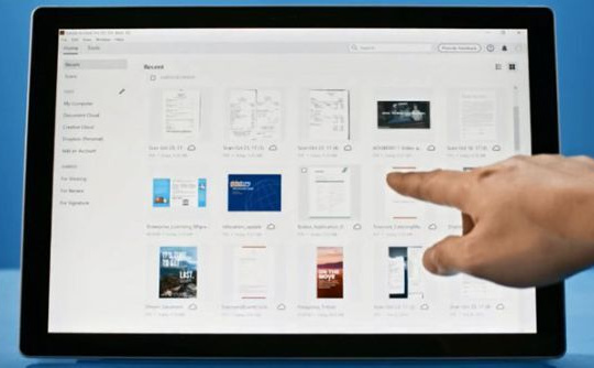 Adobe đã công bố bản cập nhật cho dịch vụ Acrobat Document Cloud