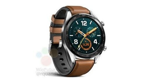 Huawei Watch GT lộ diện, thiết kế đẹp pin 7 ngày