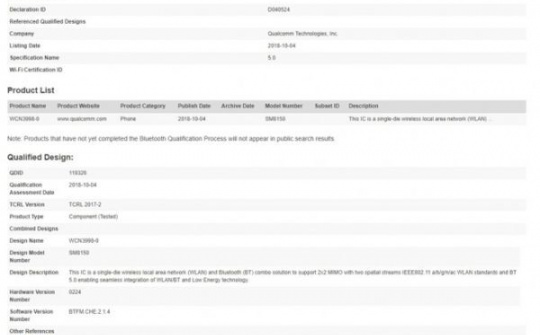 Vi xử lý Qualcomm 8150 sẽ là "bom tấn" của năm 2019