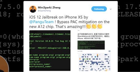 Hacker Trung Quốc bẻ khóa thành công iOS 12 trên iPhone Xs