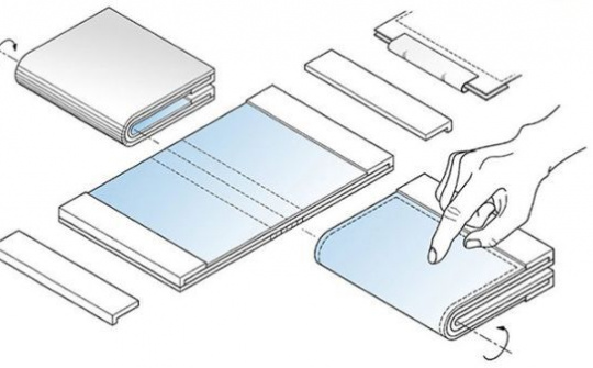 Samsung phát triển máy tính bảng có thể gập lại