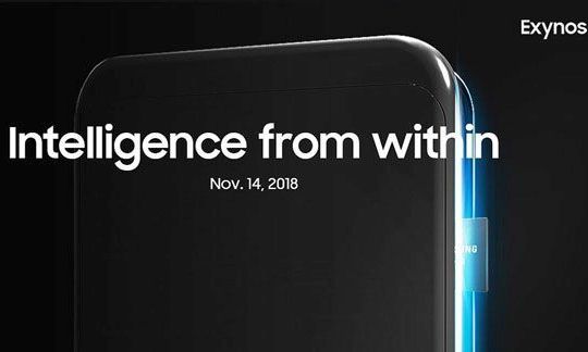 Vi xử lý Exynos 9820 sẽ được Samsung cho ra mắt vào ngày 14/11