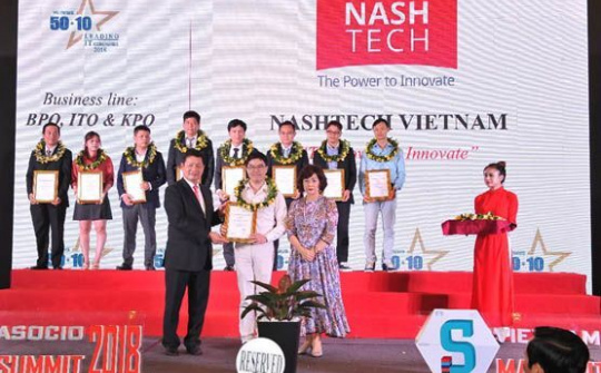 NashTech được vinh dự bầu chọn là công ty công nghệ lớn nhất Việt Nam