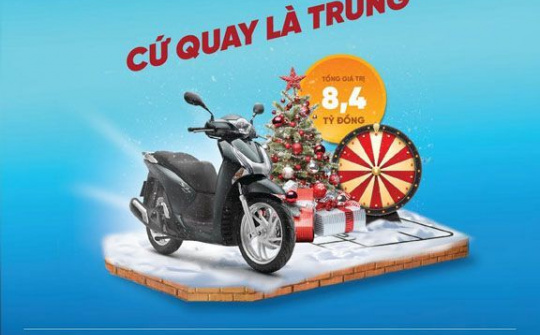 Cơ hội trúng SH125i khi nạp thẻ cào 50.000 đồng của VinaPhone