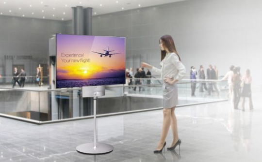 LG giới thiệu màn hình trong suốt và màn hình OLED 2 mặt độc đáo