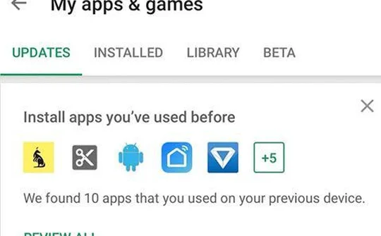 Google gợi ý cài đặt ứng dụng cần thiết trên smartphone Android