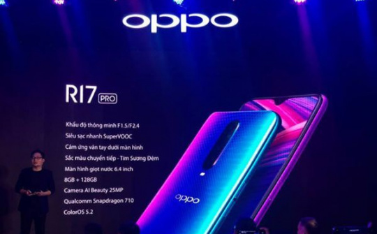 Oppo R17 Pro sẽ chính thức được bán ra vào ngày 8/12