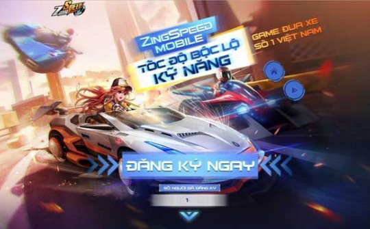 ZingSpeed Mobile "mở cửa" đón game thủ từ 30/11