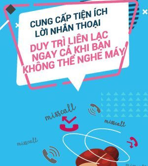 Thuê bao VinaPhone hưởng thêm dịch vụ "Hộp thư thoại" miễn phí