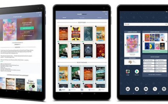 Barnes & Noble công bố máy đọc sách 10.1 inch