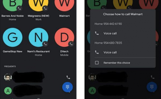 Ứng dụng Google Phone có giao diện mới