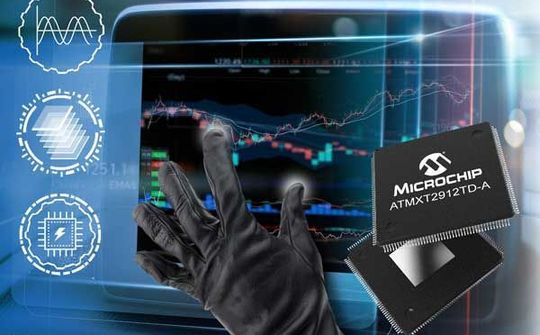 Microchip giới thiệu maXTouch đơn chip mới cho màn hình cảm ứng của ô tô